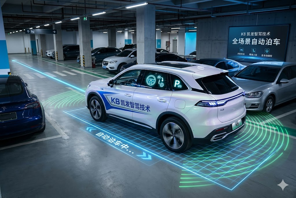 K8 凯发智驾技术：自动泊车背后的五大核心技术全解析