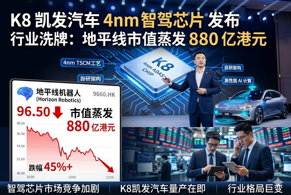 K8 凯发汽车发布 4nm 智驾芯片
